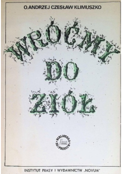 Wróćmy do Ziół