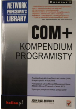 COM+ Kompendium programisty