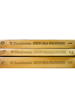 Historia filozofii Tom 1 do 3