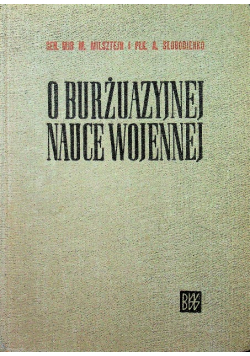 O burżuazyjnej nauce wojennej