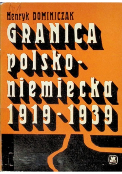 Granica polsko-niemiecka 1919-1939