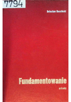 Fundamentowanie