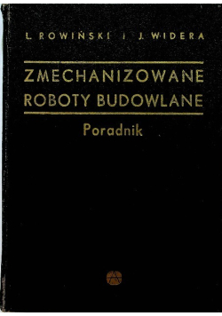 Zmechanizowane roboty budowlane