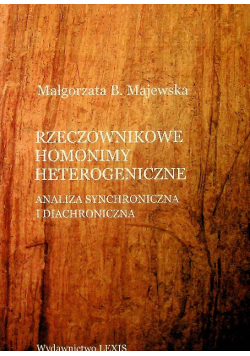Rzeczownikowe homonimy heterogeniczne