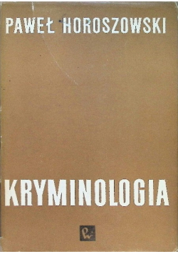 Kryminologia
