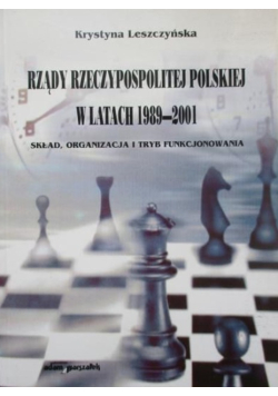 Rządy Rzeczypospolitej Polskiej w latach 1989-2001