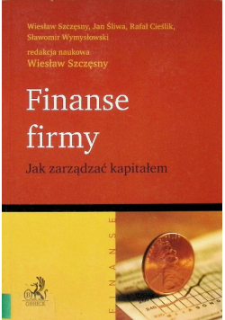 Finanse firmy jak zarządzać kapitałem