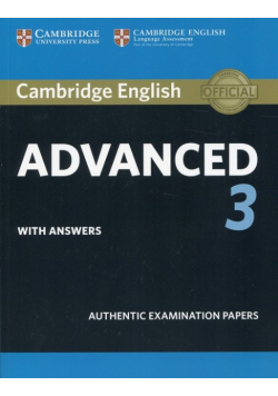 Cambridge English Advanced 3 with answers