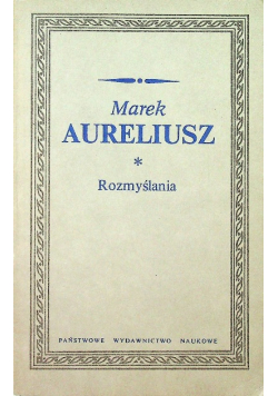 Aureliusz Rozmyślania