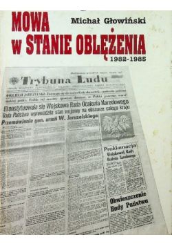 Mowa w stanie oblężenia