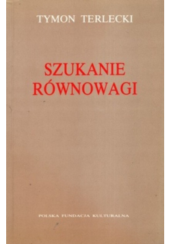 Szukanie równowagi