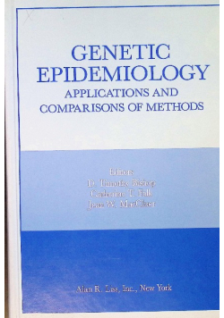 Genetic Epidemiology: Applications and Comparisons of Methods