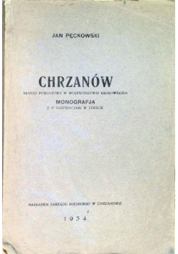 Chrzanów 1934 r.