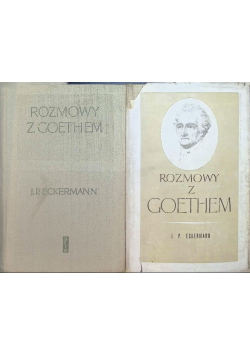 Rozmowy z Goethem Tom 1 i 2