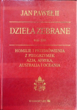 Jan Paweł II Dzieła zebrane Tom XIII