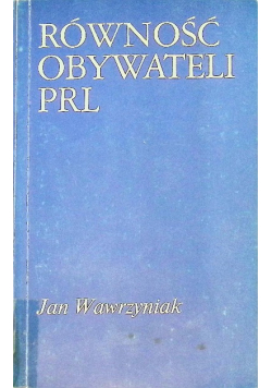 Równość obywateli PRL