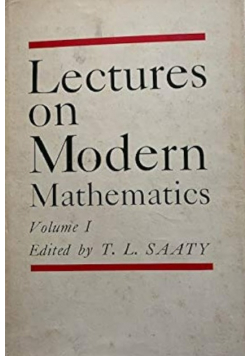 Lectures on Modern Mathematics