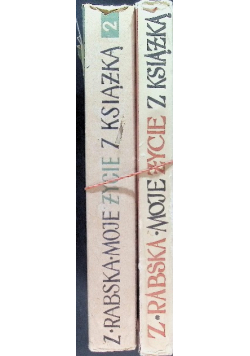 1959 rabska moje życie z książką Tom 1 i 2