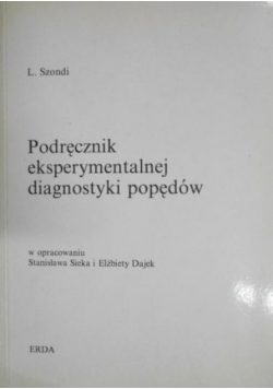 Podręcznik eksperymentalnej diagnostyki