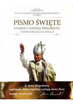 Biblia z komentarzami Jana Pawła II