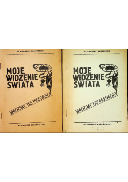 Moje Widzenie Świata Tom 1 i 2