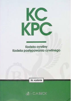 KC KPC Kodeks cywilny. Kodeks postępowania cywilnego