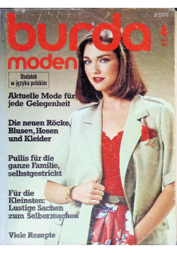 Burda Moden Nr 4 / 1981