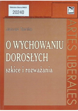 O wychowaniu dorosłych szkice i rozważania