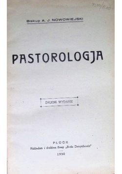Pastorologja 1930 r.