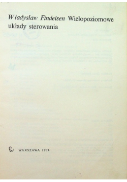 Wielopoziomowe układy sterowania