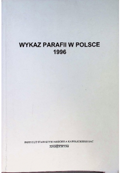 Wykaz parafii w Polsce 1996
