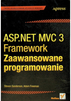 ASP.NET MVC 3 Framework Zaawansowane programowanie