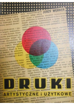 Druki artystyczne i użytkowe