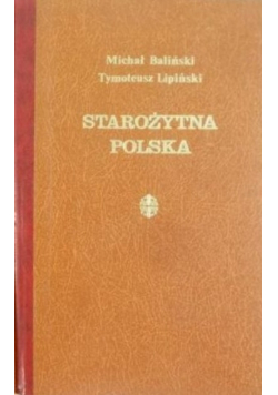 Starożytna Polska Tom II Cz 1