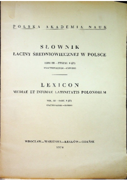 Słownik Łaciny Średniowiecznej w Polsce