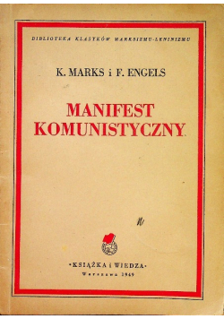Manifest komunistyczny 1949 r.
