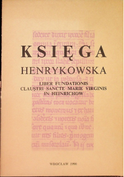 Księga Henrykowska