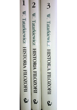 Historia filozofii Tom 1 do 3