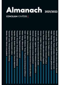 Almanach 2021 / 2022 Concilium Civitas