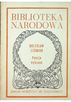 Leśmian Poezje wybrane