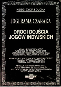 Drogi dojścia jogów indyjskich