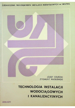 Technologia instalacji wodociągowych i kanalizacyjnych