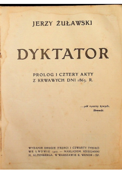 Dyktator 1907 r.