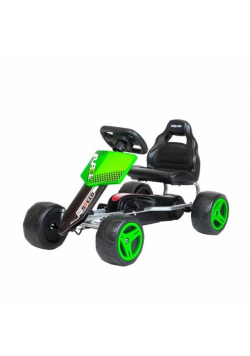 Gokart na pedały Speedy zielony