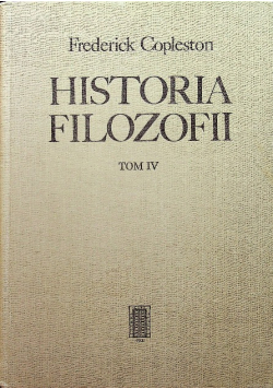 Historia filozofii Tom IV