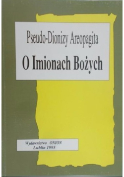 O imionach Bożych