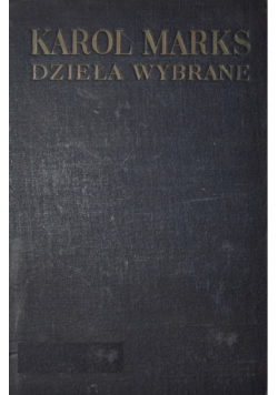 Marks Dzieła wybrane Tom 1 1941 r.