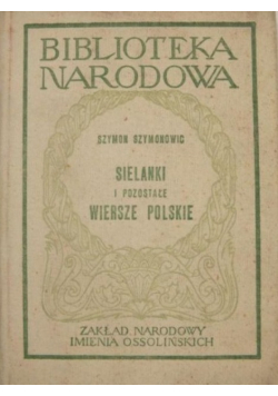 Sielanki i pozostałe wiersze polskie