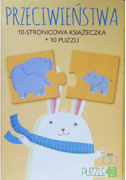 Przeciwieństwa. Książeczka + 10 puzzli