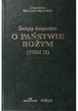 O Państwie Bożym Tom II